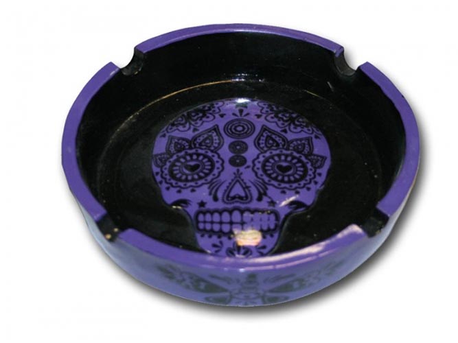 Posacenere ceramica con teschio (SKULL)