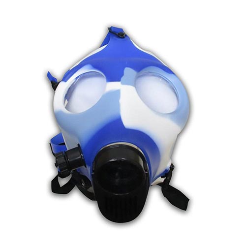 Gas Mask Bong in silicone