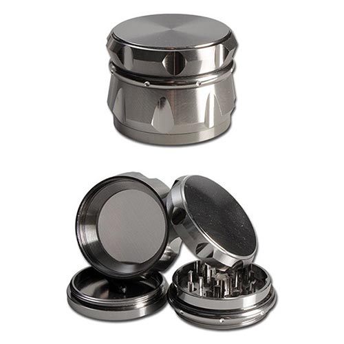 Grinder corona zincato 5cm 4 parti