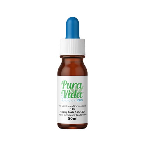 Pura Vida Aroma Oil Di CBD 50 ml 15% (7500 mg/4% CBD)