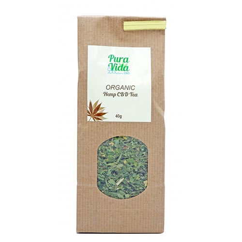 Pura vida CBD Tea Hemp 40gr.