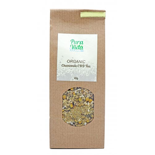 Pura vida CBD Tea Chamomille 40gr.