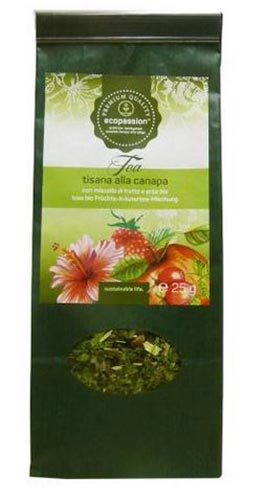 Ecopassion - Tisana alla canapa con erbe e frutti misti 35gr