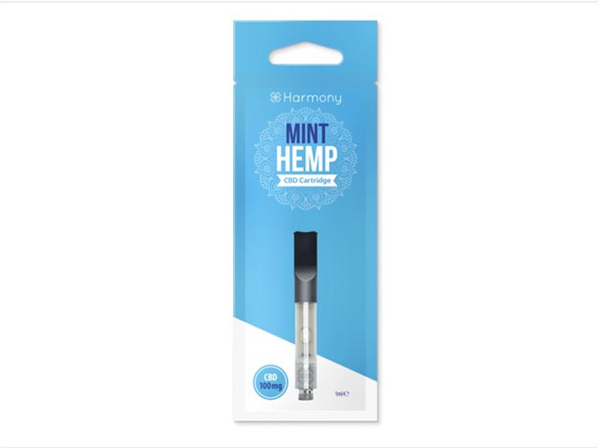 Cartuccia CBD Mint Hemp 100mg