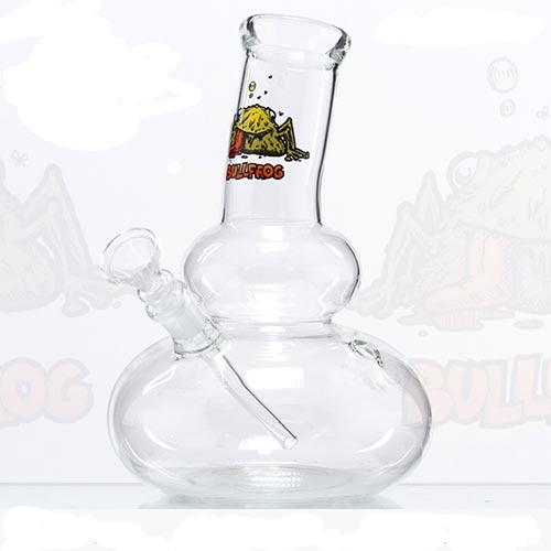 Bong Bullfrog doppia ampolla 20cm