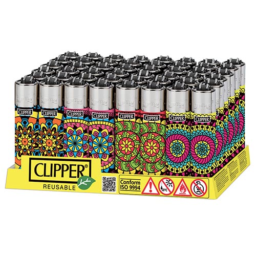 Box Clipper Large Mandala Pattern S