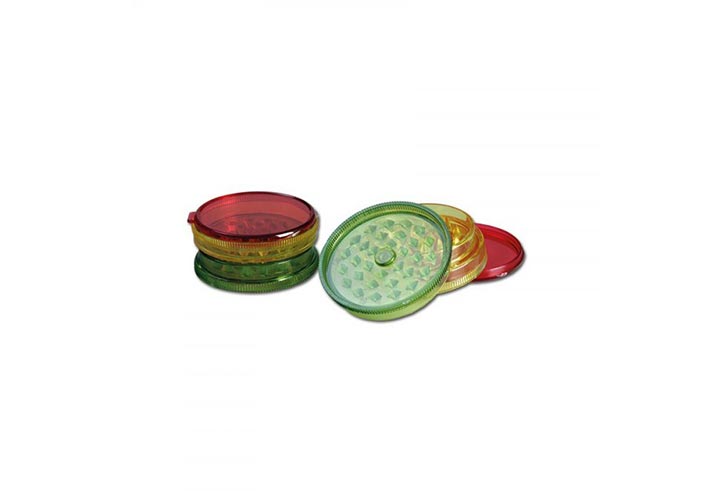 Grinder in plastica con stash