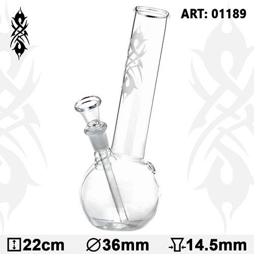 Bong In Vetro Tribal 22cm