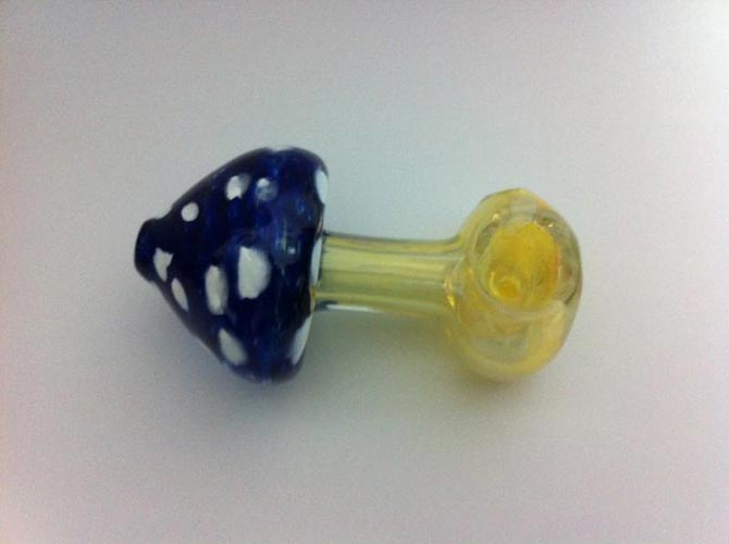 Pipa changing colours "Mashroom" 9cm