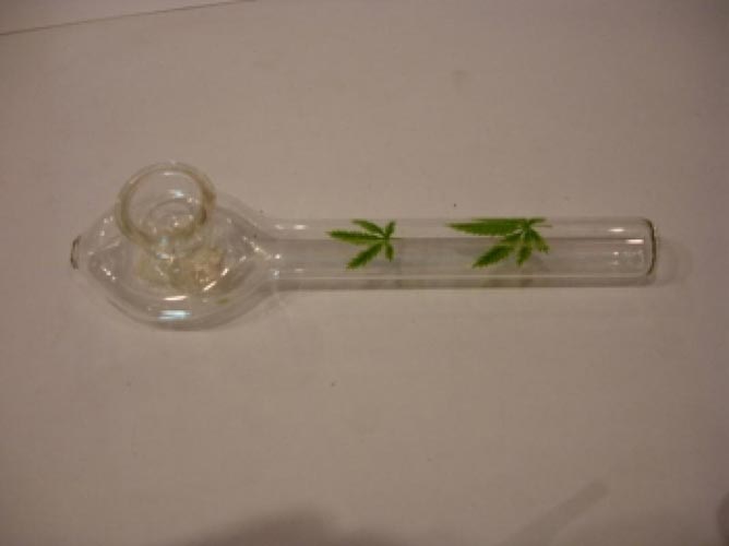 Pipa con foglie 16,5cm