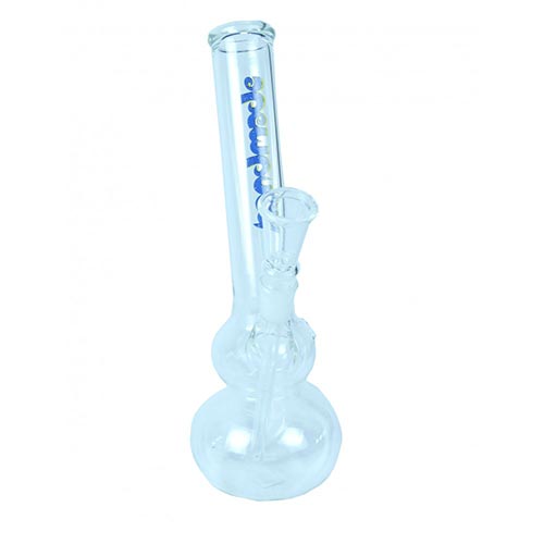 Bong in vetro doppia ampolla 26cm