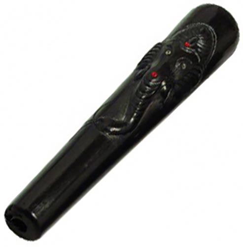 Chillum in terracotta 16cm vari disegni