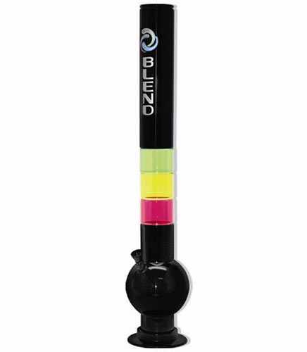 Bong Blend nero con ampolla 50cm