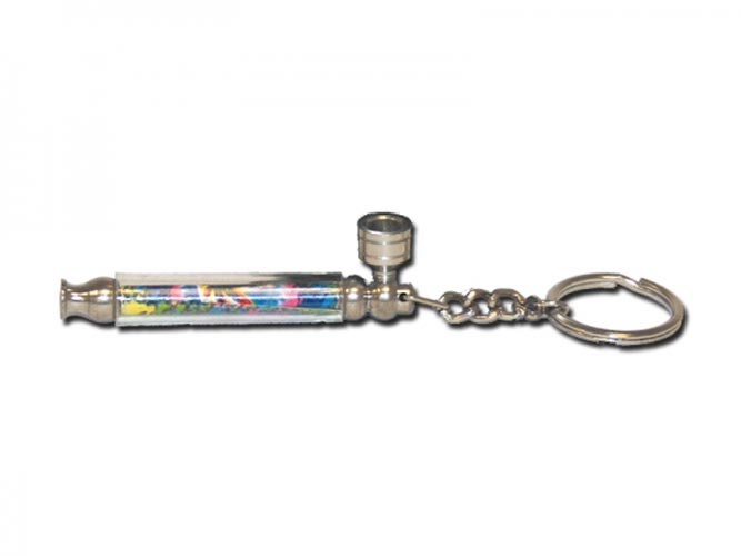 Pipa in metallo con ring 7,5cm