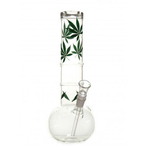 Bong leaf in vetro