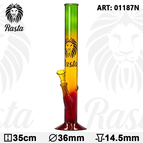 Bong In Vetro Rasta 35cm
