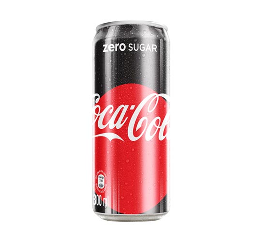 Lattina di Cola zero con Segreto