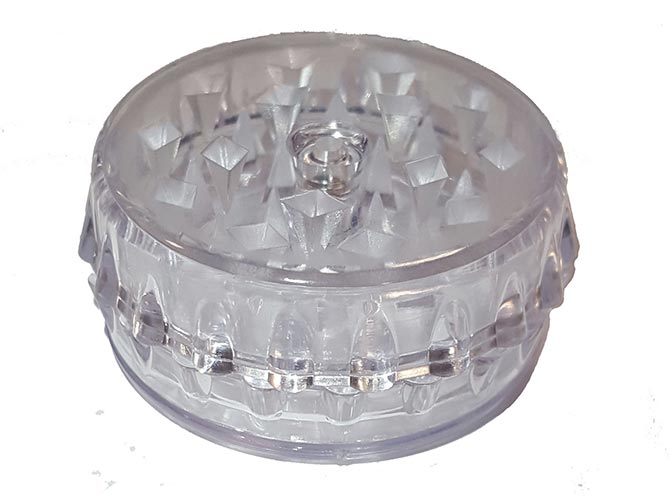 Grinder acrilico tappo di bottiglia 5cm
